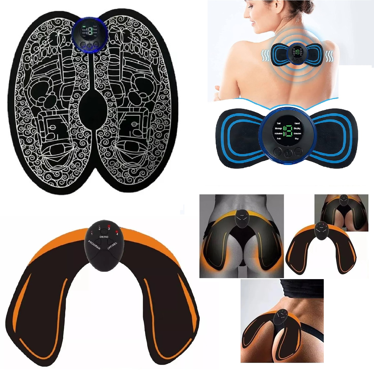 Miniatura 3 de Masajeador Ems Tapet Pies Gluteo Ems